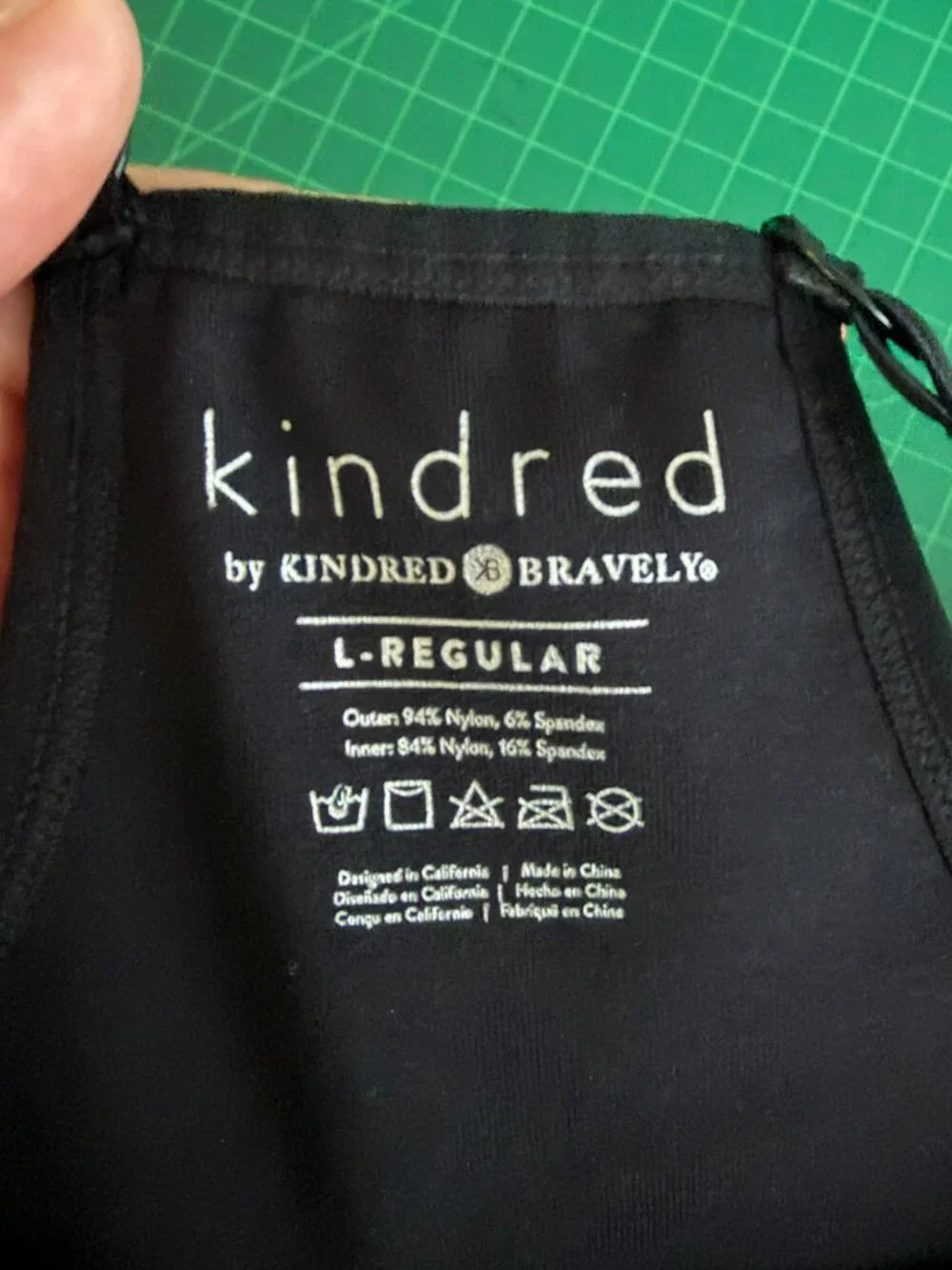 Kindred by Kindred Bravely Women L Reg Black Pumping Nursing Sports Bra Padded